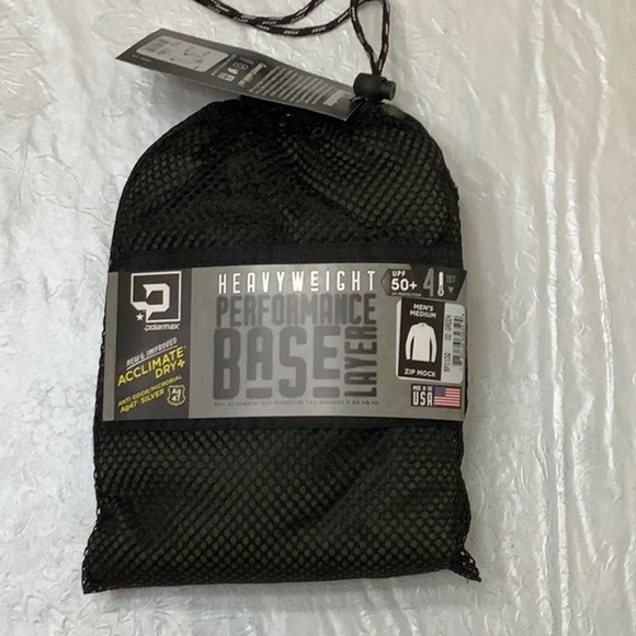 PolarMax 4.0 HEAVYWEIGHT ZIP MOCK - OD Green - Picture 13 of 15